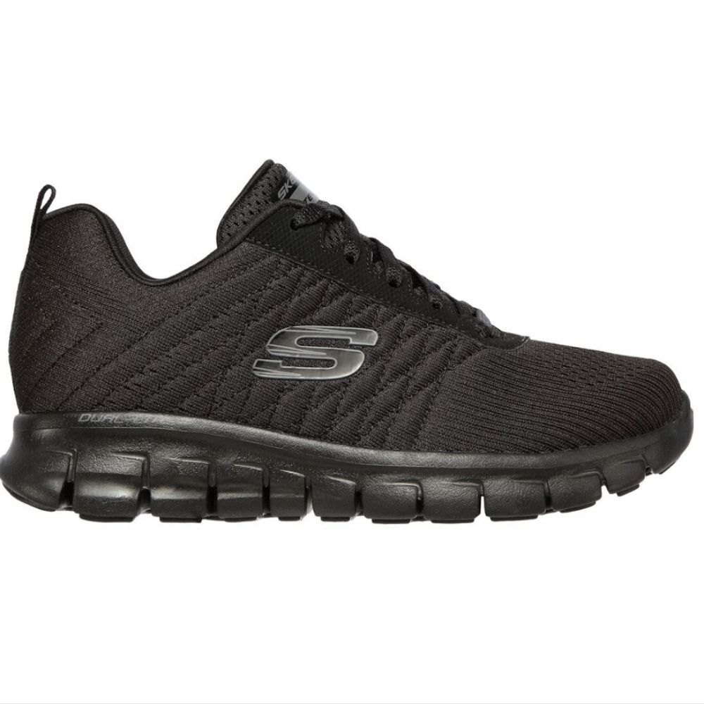 Sketchers Synergy Step It Up Shoes- Black‎